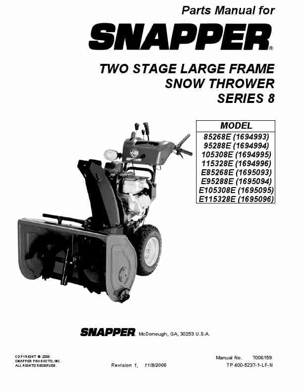 Snapper Snow Blower 115328E (1694996)-page_pdf